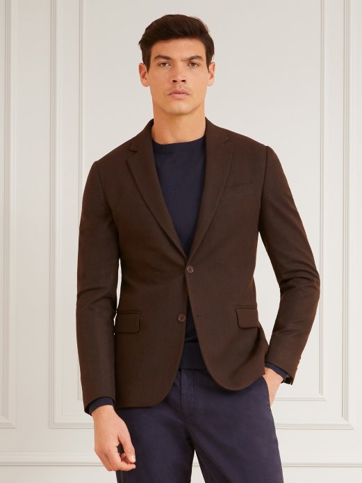 Marciano Uski Blazer Guess Shopping Smeđi