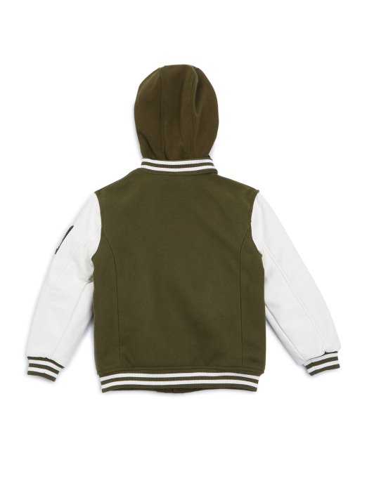 Maslinasta Jutarnja Pogodna Kupnja Bršljan Sveučilišna Jakna (2-6)