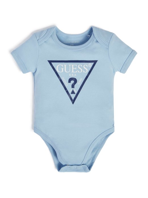 Mat Plavi Bodi S Guess Shopping Logotipom (0-24m)