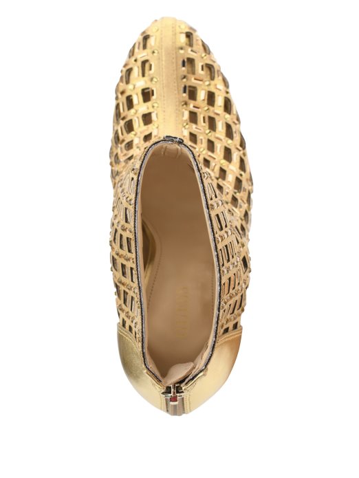 Metalne čizme U Kavezu Sa Zlatnim Kamenčićima Guess Shopping