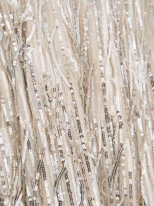 Mia šljokica Top Guess Shopping Off White Multi