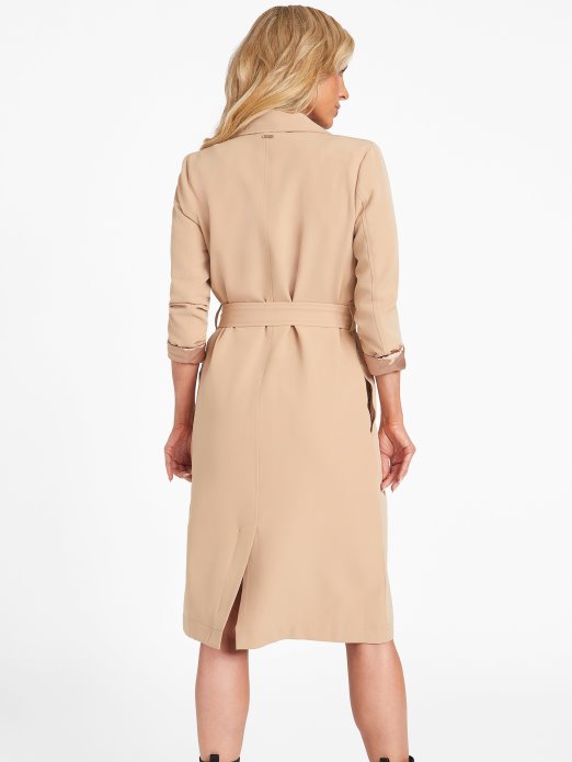 Milky Caramel Olicia Longline Jacket Guess Shopping