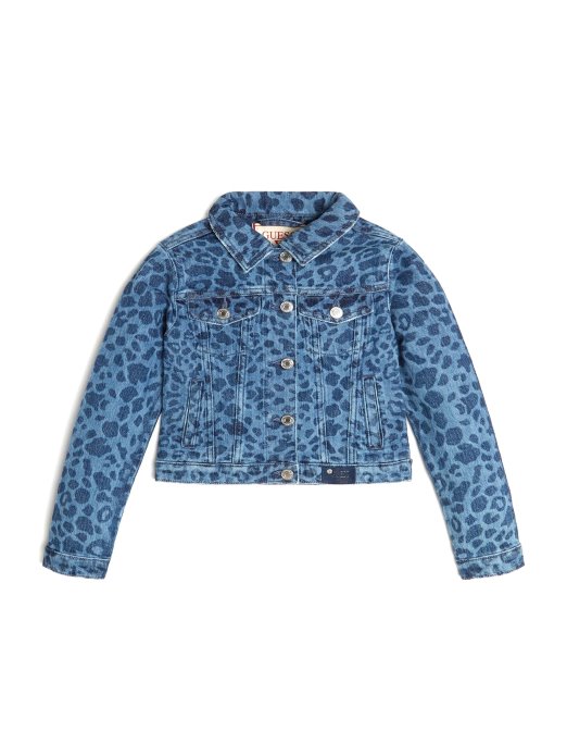 Minime Leopard Traper Jakna (7-14) Leo Jade Guess Shopping