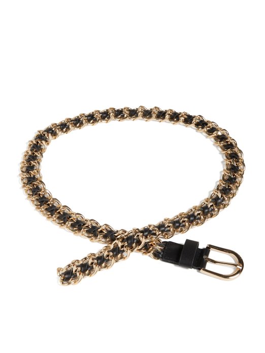 Mješoviti Lanac Jezičak Remen Crna Guess Shopping