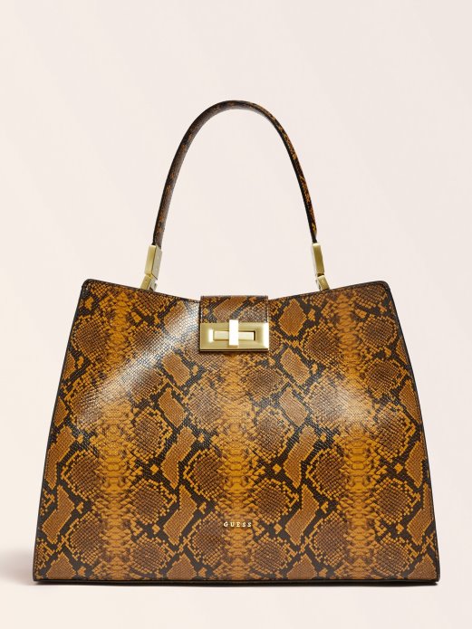 Monia Torbica Od Prave Kože žuta Guess Shopping