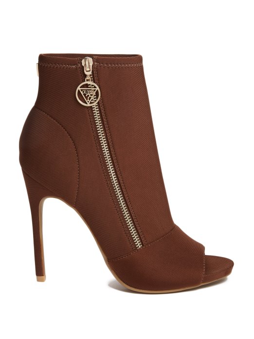 Monika Stiletto čizme Guess Shopping čokolada