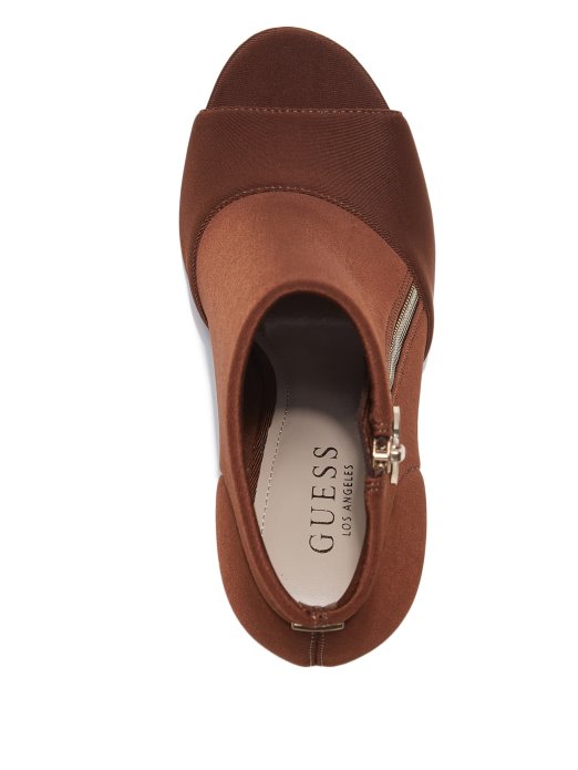 Monika Stiletto čizme Guess Shopping čokolada