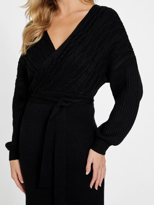 Morant Džemper Haljina Guess Shopping Jet Crna