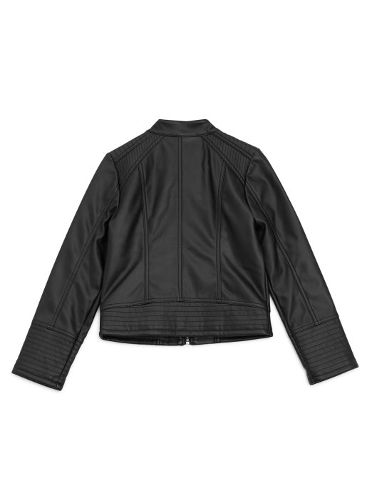 Moto Jakna Od Umjetne Kože (7-14) Jet Crna Guess Shopping