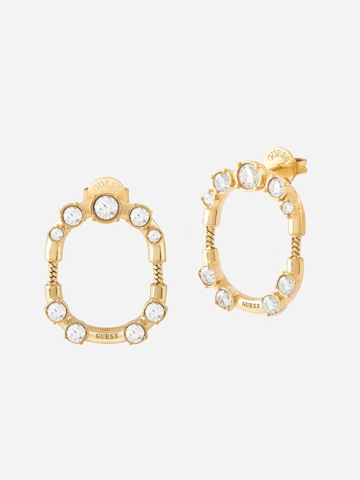 Multi Gold Guess Shopping Sunburst Naušnice