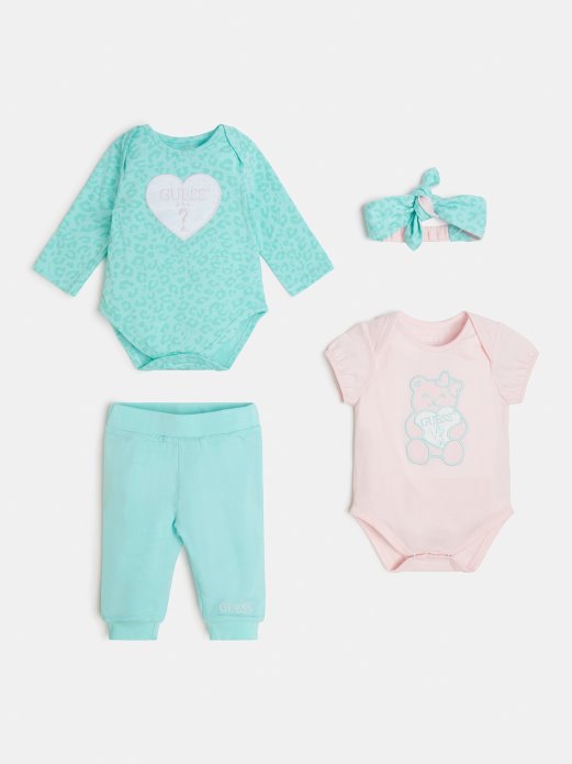 Multi Roza Guess Pamučni Set Za Kupovinu