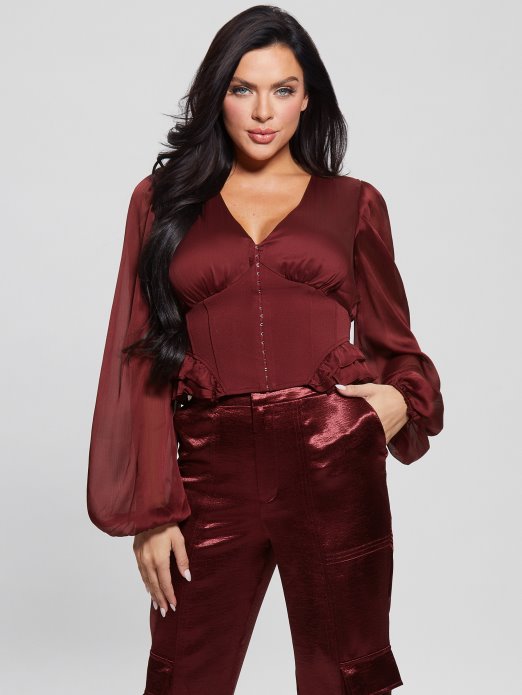 Mystic Wine Guess Shopping Eko Hamiri Korzet Top