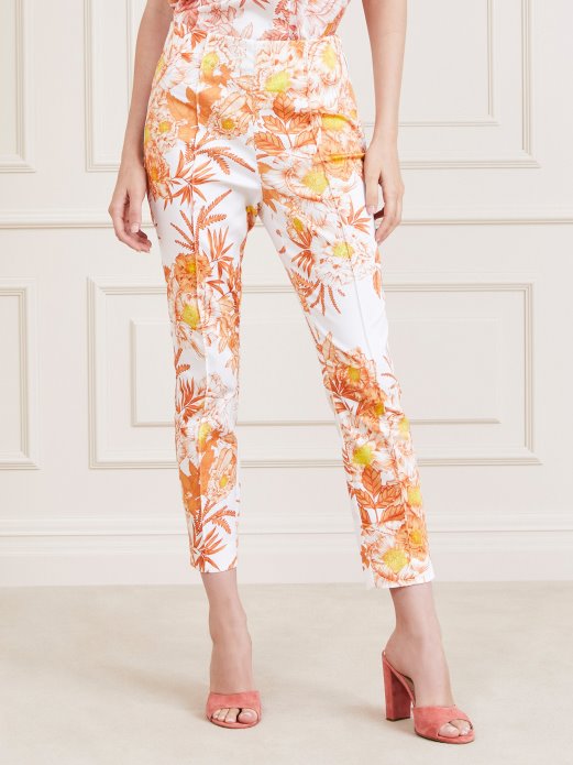 Narančasta Guess Shopping Marciano Uske Hlače