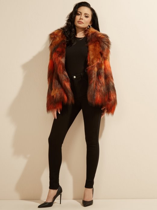 Narančasta Marciano Jakna Od Umjetnog Krzna Guess Shopping