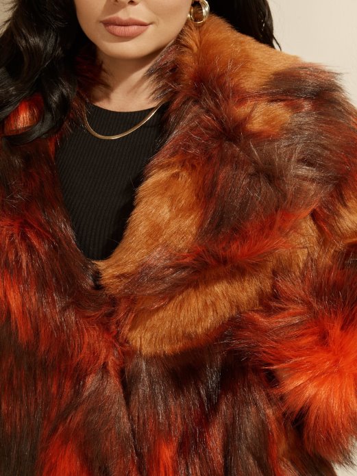 Narančasta Marciano Jakna Od Umjetnog Krzna Guess Shopping