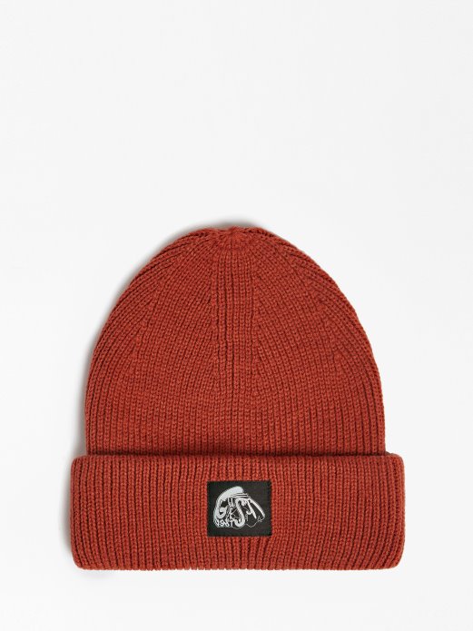 Narančasti Guess šešir Za Kupovinu S Prednjim Logotipom