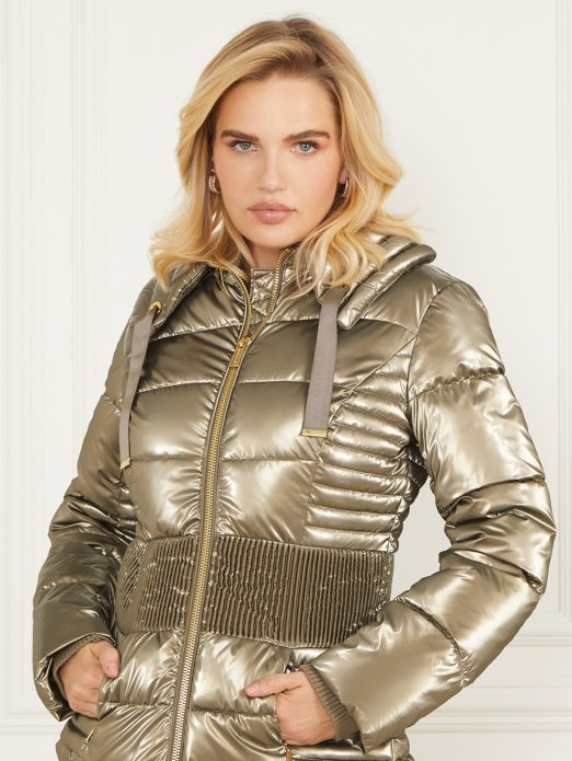 Natural Siena Multi Annie Puffer Jakna Guess Shopping