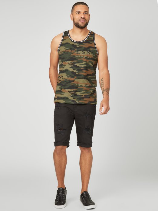 Nichols Ivezeni Logo Tenk Kamuflaža Guess Shopping