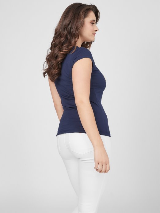 Nocturnal Tamnoplava Božikovina Crush Tee Guess Shopping