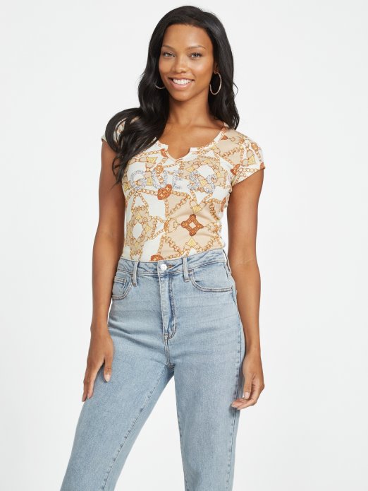 cool winter chain print