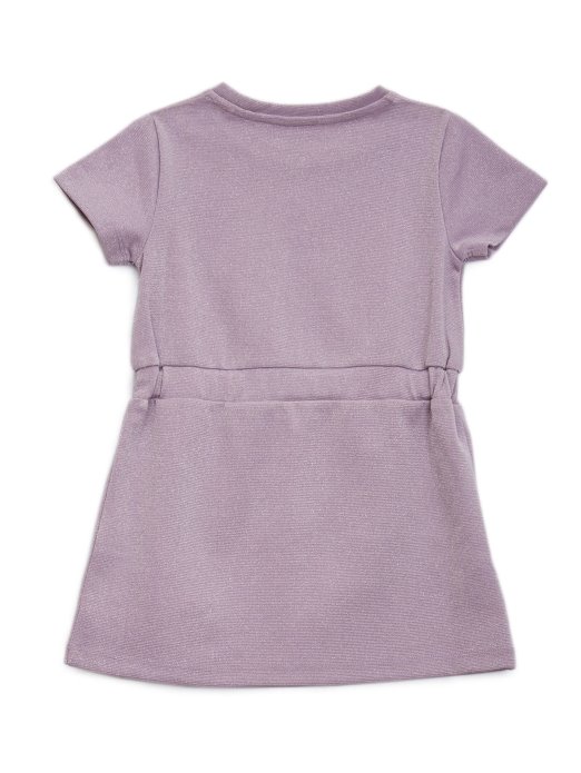 Nova Svijetlo Lila Guess Shopping Haljina Sa Svjetlucavim Logotipom (2-7)