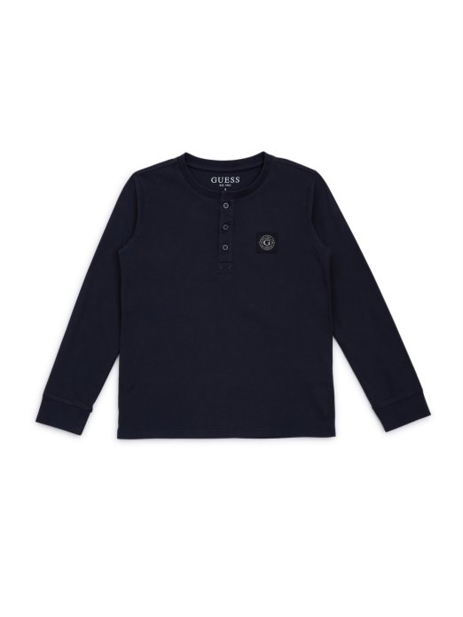 Obojena Plava Majica (7-16) Guess Shopping Plava Elegantna