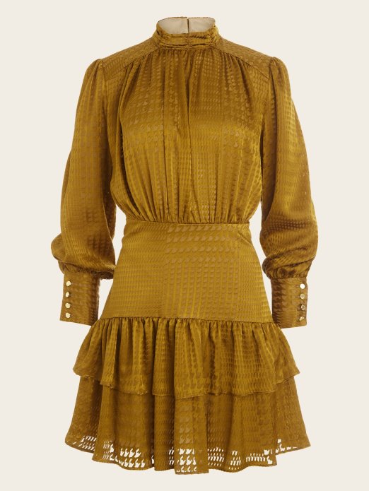 Olive Gold Prince Of Wale Millie Haljina Pogodi Shopping