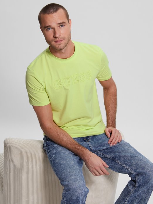 Oprez žuta Eko Alphy Tee Guess Shopping