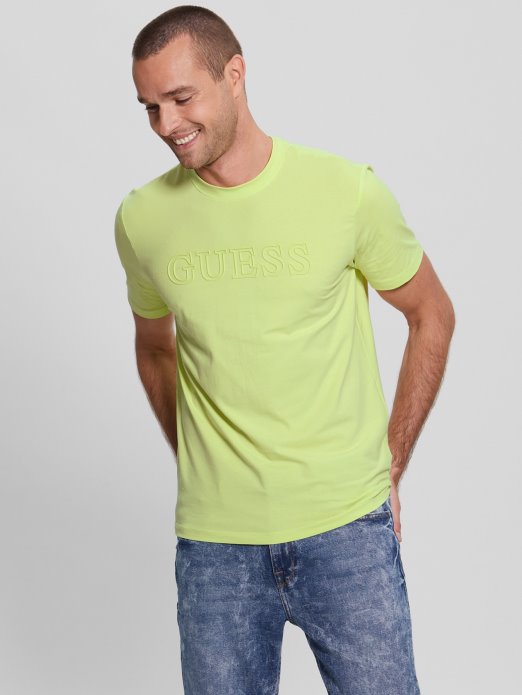 Oprez žuta Eko Alphy Tee Guess Shopping