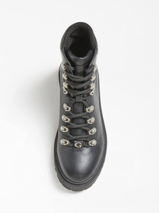 Oralee čizme Na Vezanje Crne Guess Shopping