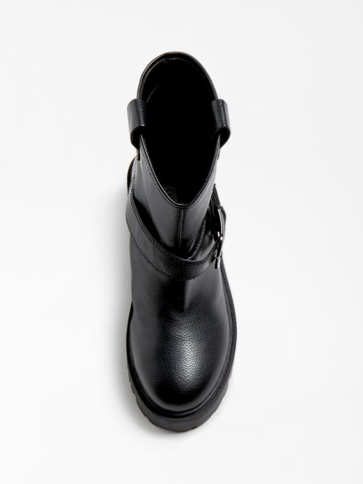 Orikanska Kopča Gležnjača Crna Guess Shopping