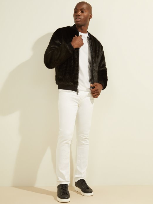 Oversize Jakna Od Umjetnog Krzna Guess Shopping Jet Crna