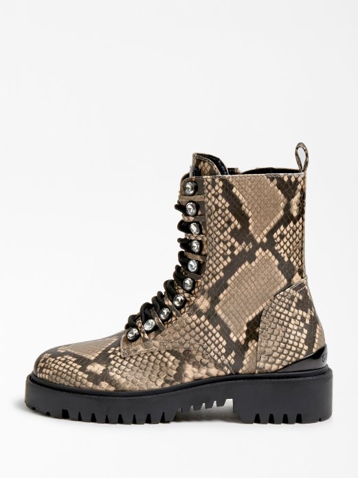 Oxana Borbena čizma Siva Multi Guess Shopping