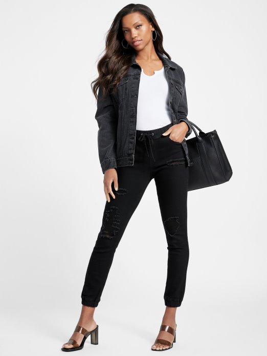 Paisley Traper Srednjeg Rasta Guess Shopping Black Destroy