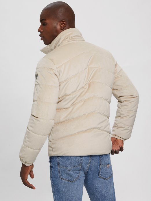 Pasadena Stone Guess Shopping Luksuzna Pufer Jakna Od Samta