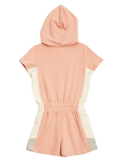 Peach Zahara Romper (7-14) Guess Shopping