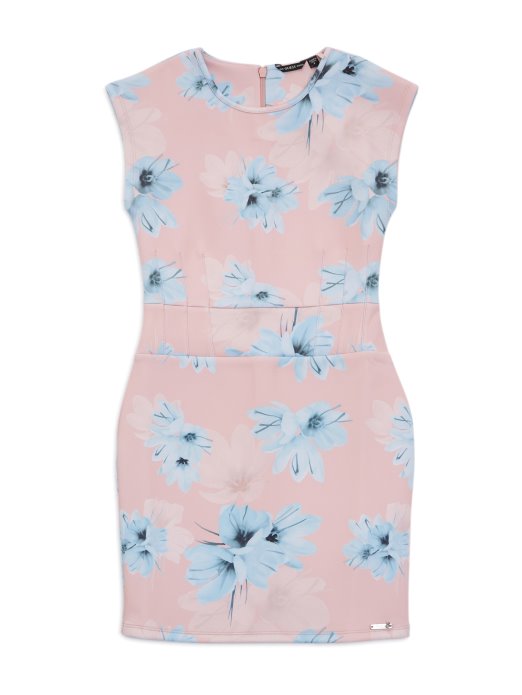 Pf74 Cvjetna Pletena Haljina (7-14) Guess Shopping