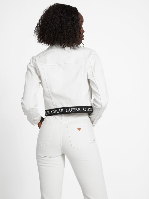 Planinska Bijela Jakna S Logotipom Camil Guess Shopping