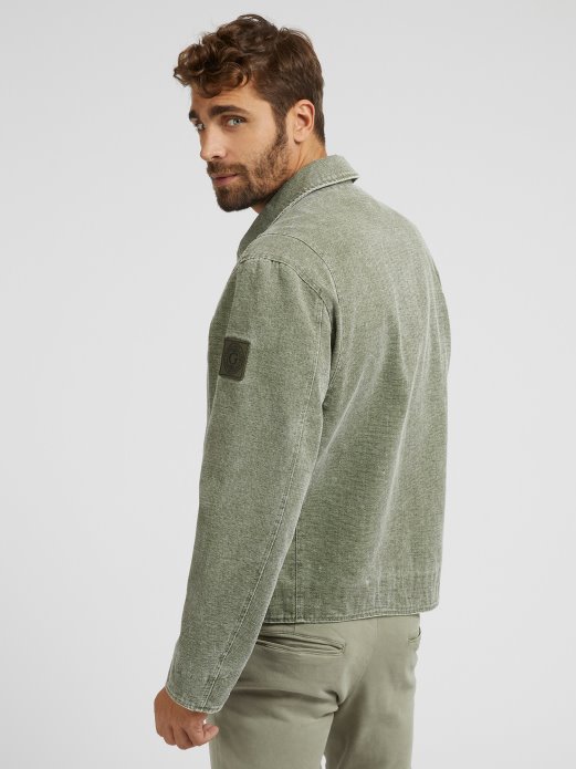 Platnena Jakna Zelena Guess Shopping