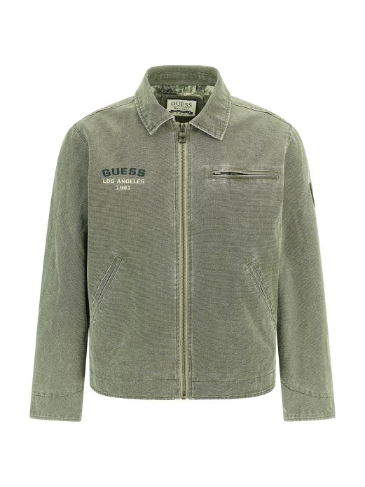 Platnena Jakna Zelena Guess Shopping