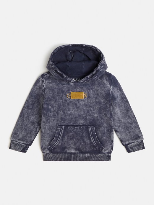 Plava Guess Majica S Kapuljačom Za Kupovinu