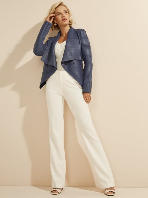 Plava Guess Shopping Marciano Kožna Jakna