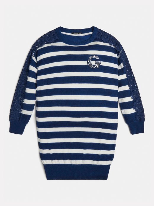 Plava Multi Guess Prugasta Haljina Za Kupnju