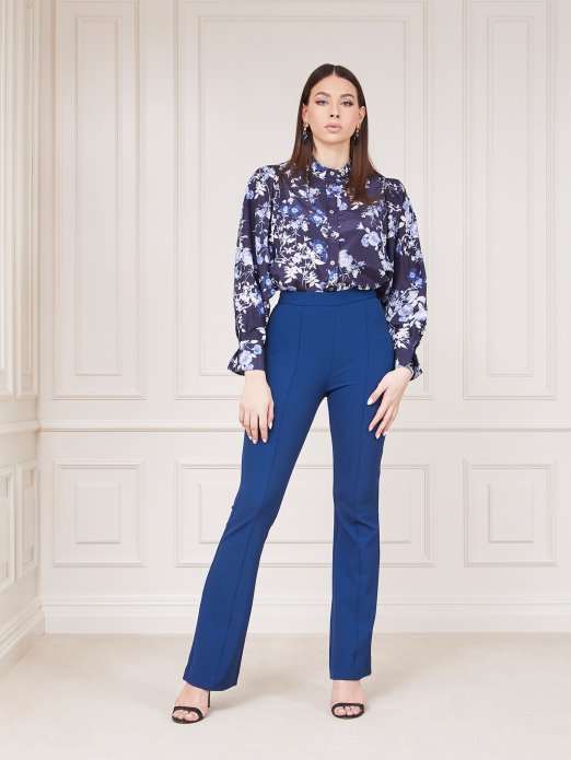 Plava Multi Guess Shopping Marciano Sveobuhvatna Majica S Printom