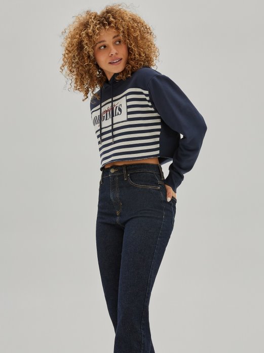 Plava Multi Guess Shopping Prugasta Kratke Majice