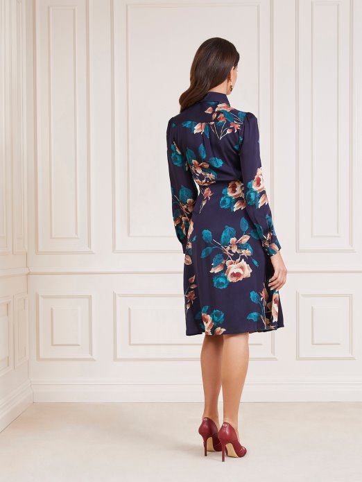 Plava Multi Marciano Haljina S Cvjetnim Printom Guess Shopping