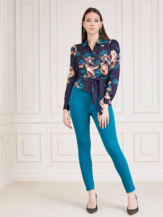 Plava Multi Marciano Košulja S Cvjetnim Printom Guess Shopping