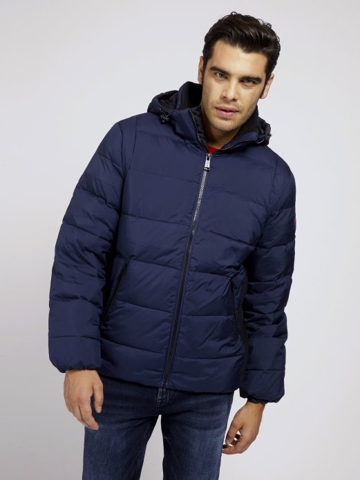 Plava Višestruka Stvarna Jakna Guess Shopping