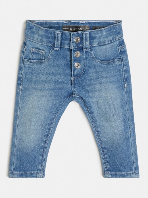 Plave Traper Hlače S Lureksom Pogodite Kupnju