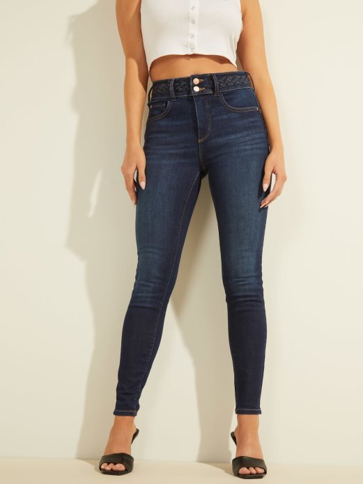 Plave Uske Traper Hlače Guess Shopping